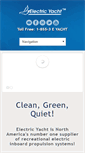 Mobile Screenshot of electricyacht.com